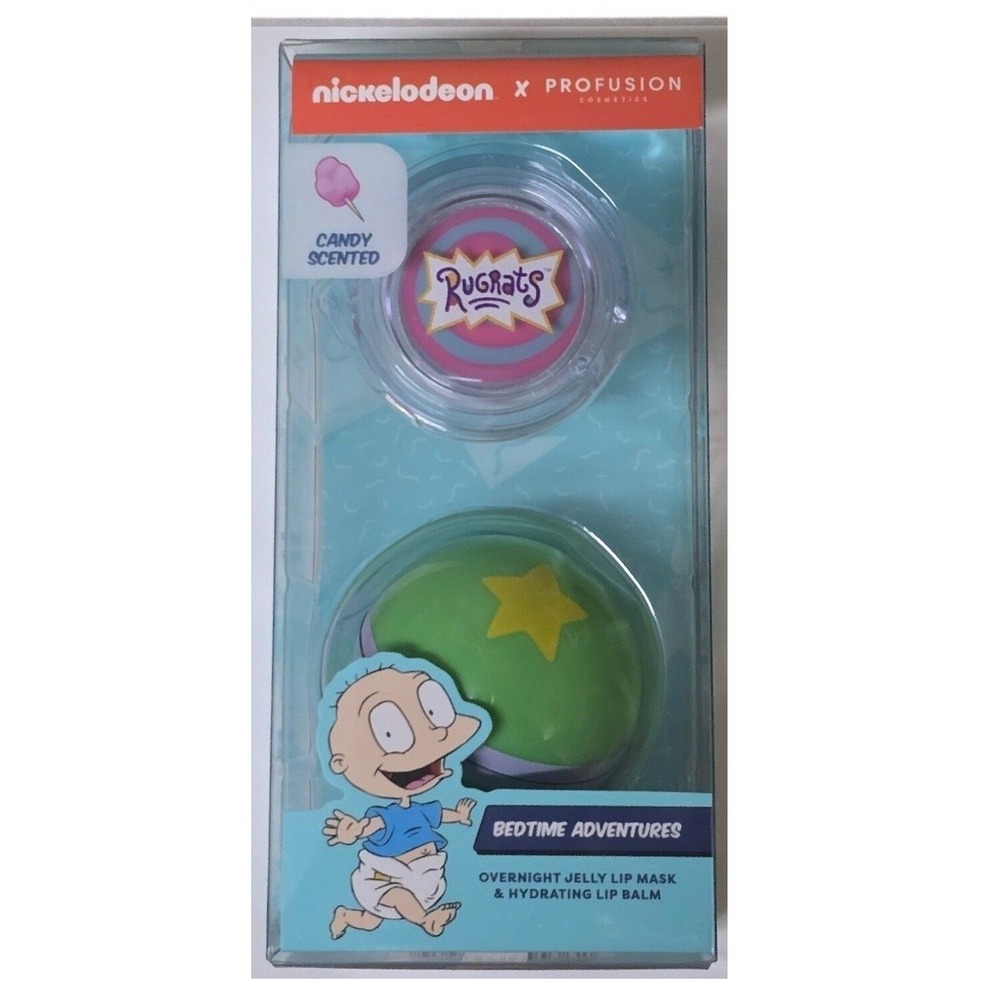 Nickelodeon x Profusion Rugrats Bedtime Adventures Lip Mask and Balm Set Tommy